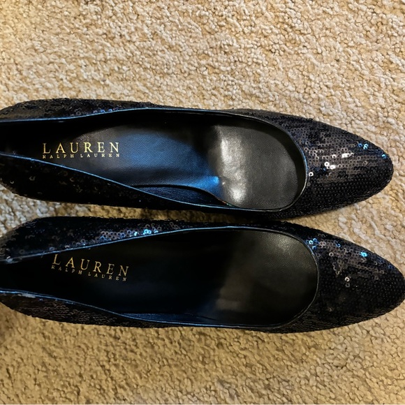 Lauren Black sequin heels - Picture 2 of 4